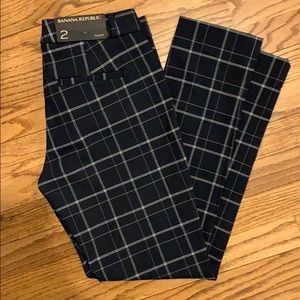 Banana Republic Plaid Sloan Pants